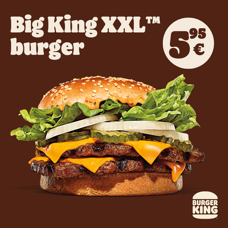 Big King XXL campaign image