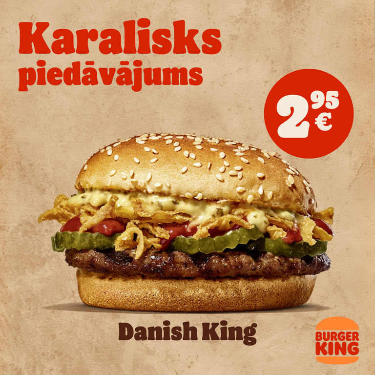 Danish King burgers