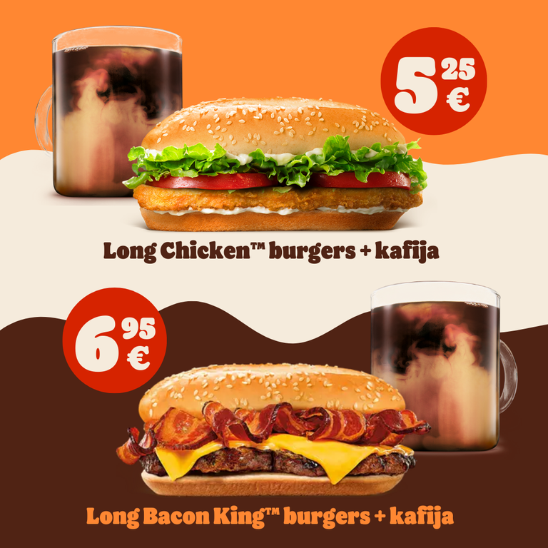 Long Chicken™ & Long Bacon King™